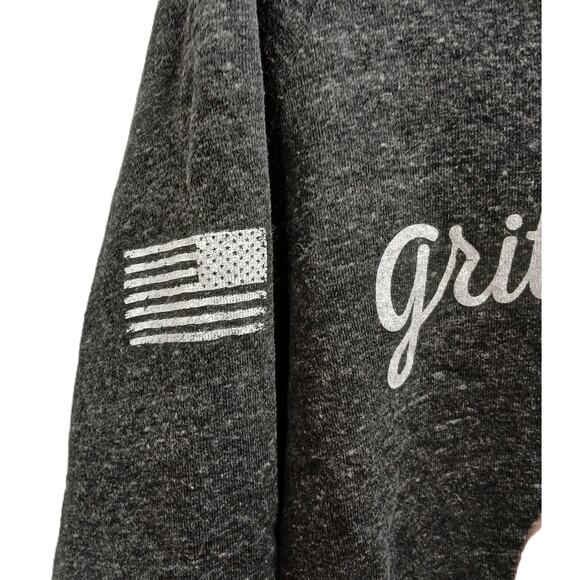 RWB Grit & Grace Sweatshirt/USA /Grunge/Comfy/Patriotic/2X/ Rock/Hip-Hop/Retro - Picture 3 of 8